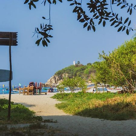 Nomad Beach House Hotell Puerto Escondido  Eksteriør bilde