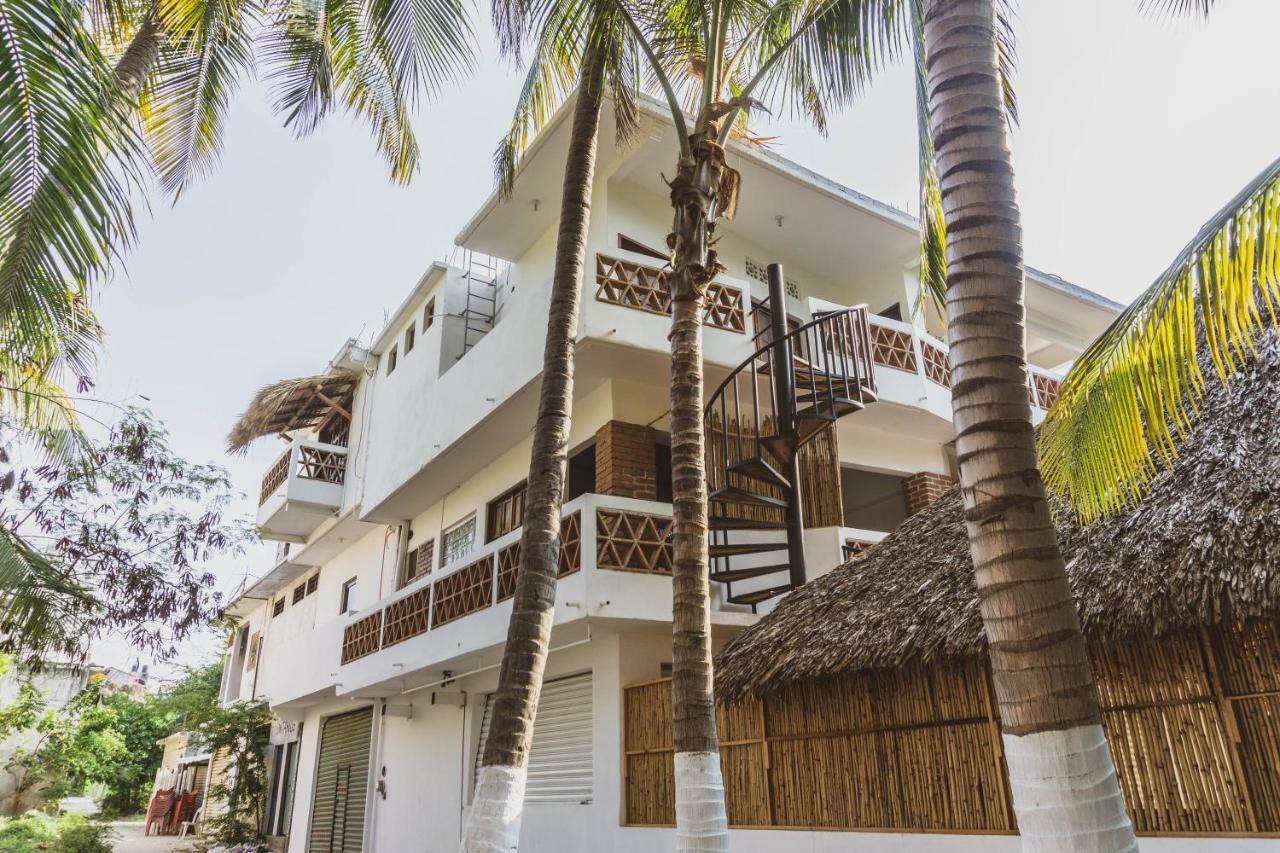 Nomad Beach House Hotell Puerto Escondido  Eksteriør bilde