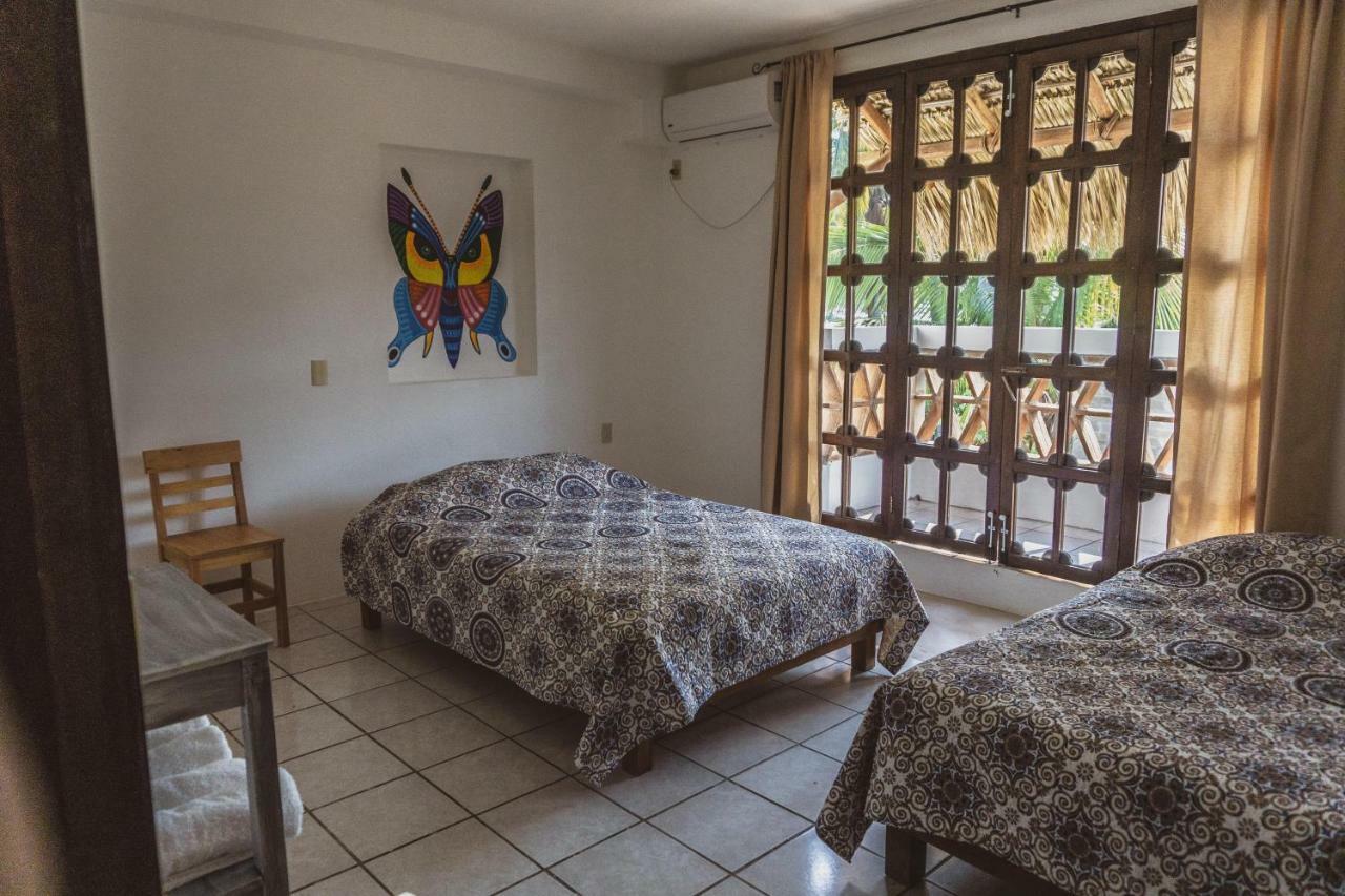 Nomad Beach House Hotell Puerto Escondido  Eksteriør bilde